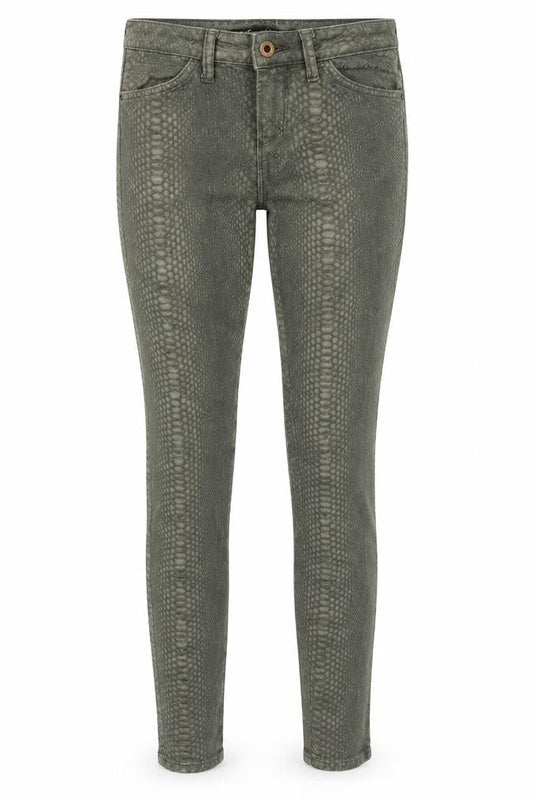 Zara Womens Green   Skinny Jeans Size 34