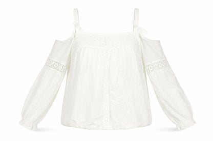 ZOE ROSE Womens Beige   Basic Blouse Size 8