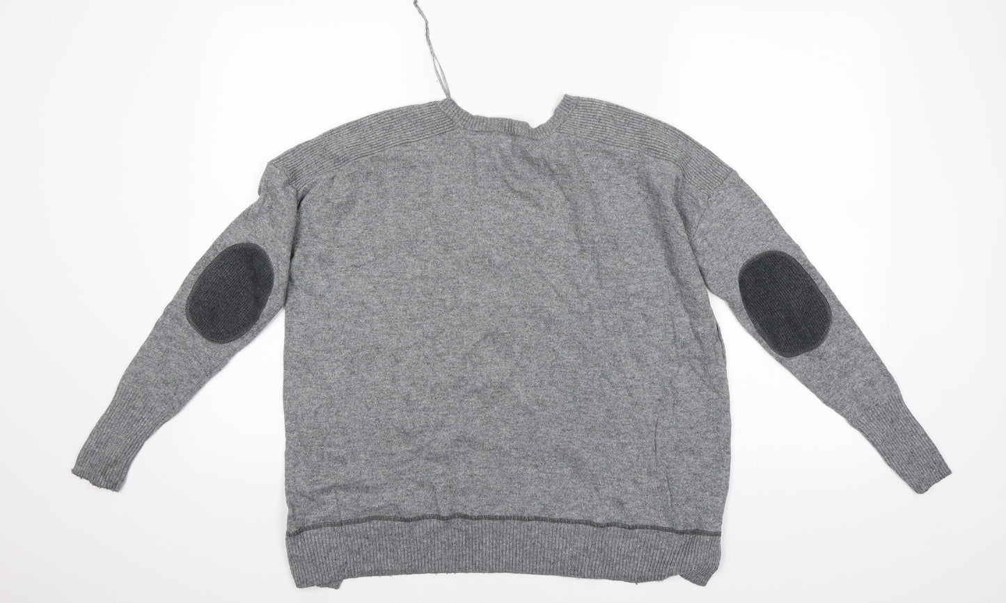 River Island Womens Grey   Pullover Jumper Size 8