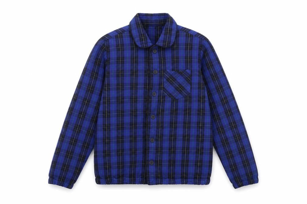Primark Mens Blue Check   Button-Up Size S