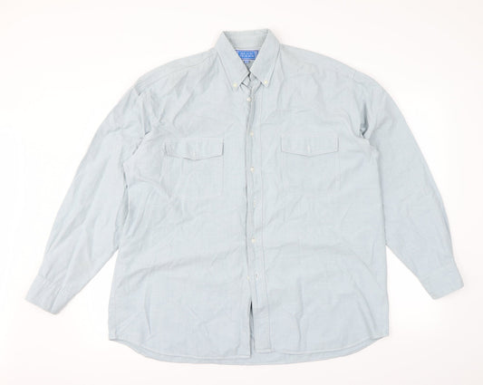 Blue jeans Mens Blue    Button-Up Size M