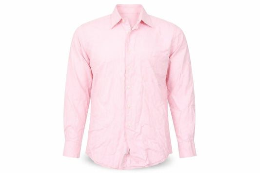 John Lewis Mens Pink    Button-Up Size S