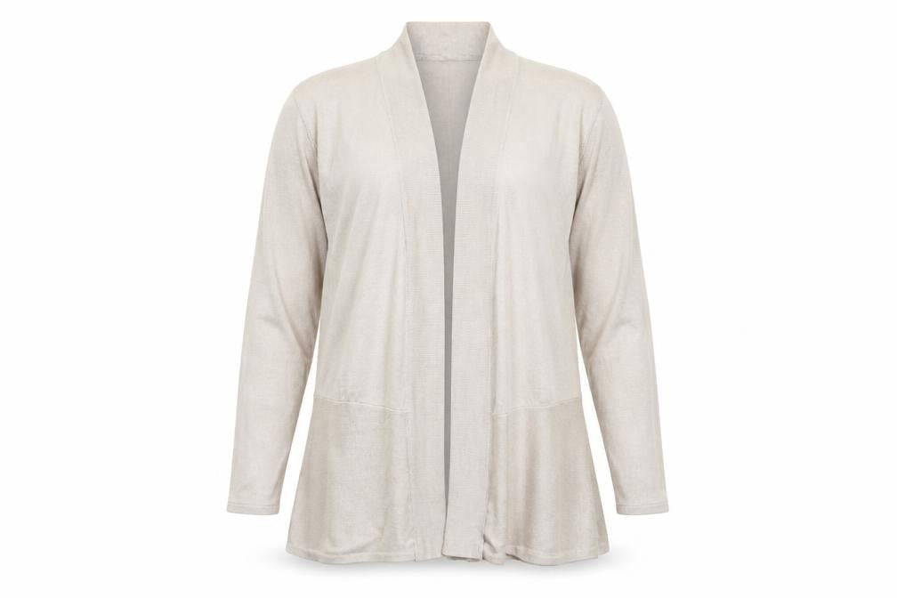 Marks & Spencer Womens Beige   Cardigan Jumper Size 16