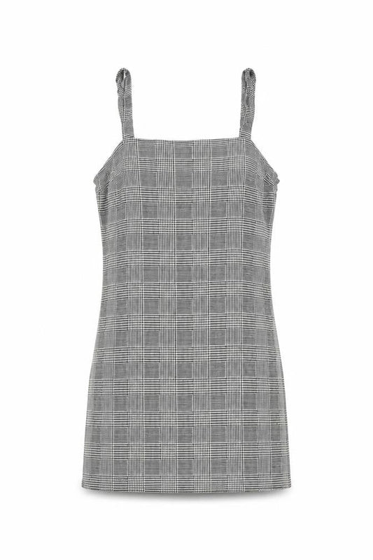 Divided by H&M Womens Black Herringbone  Mini  Size 10