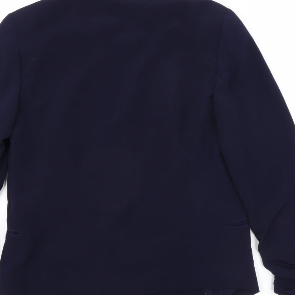 New Look Womens Blue   Jacket Suit Jacket Size 10