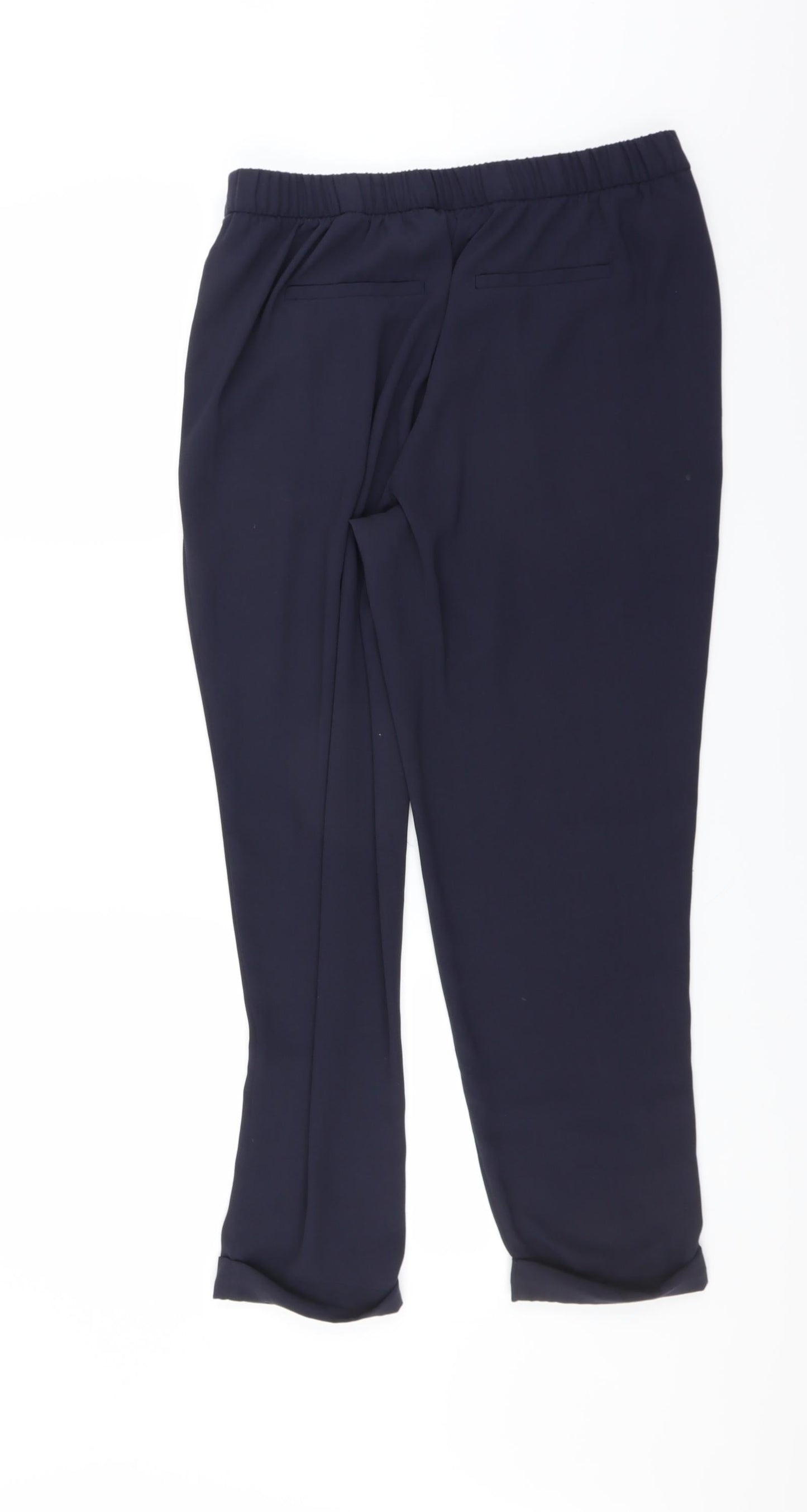 Marks and Spencer Womens Blue   Trousers  Size 12 L26 in