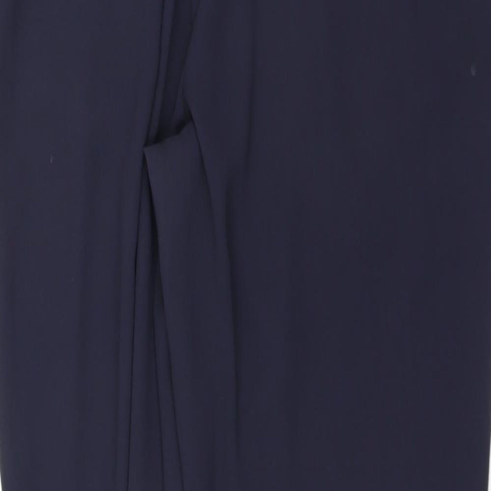 Marks and Spencer Womens Blue   Trousers  Size 12 L26 in