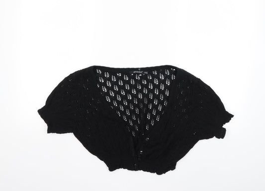 Atmosphere Womens Black  Knit Cardigan Jumper Size 12