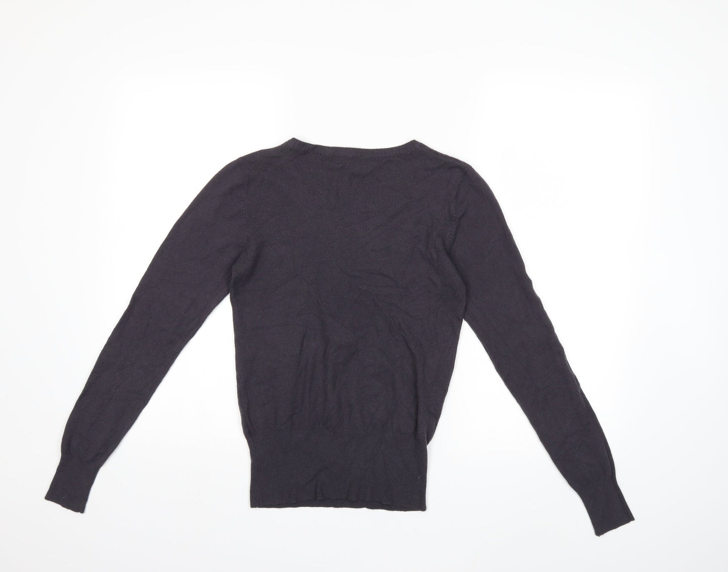 MISSY M Womens Grey  Knit Pullover Jumper Size M