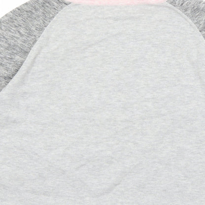 Gap Girls Grey   Pullover Jumper Size 10-11 Years