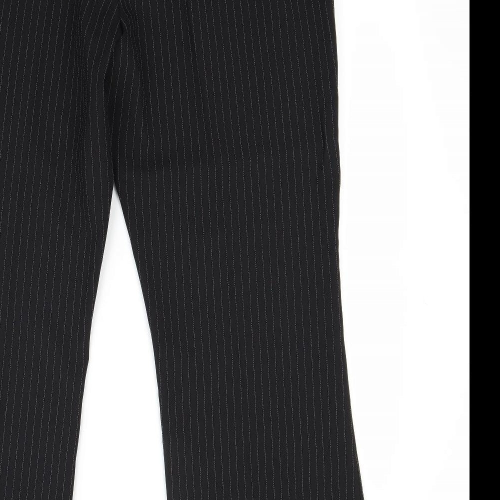 For Women Womens Black   Trousers  Size 18 L28 in
