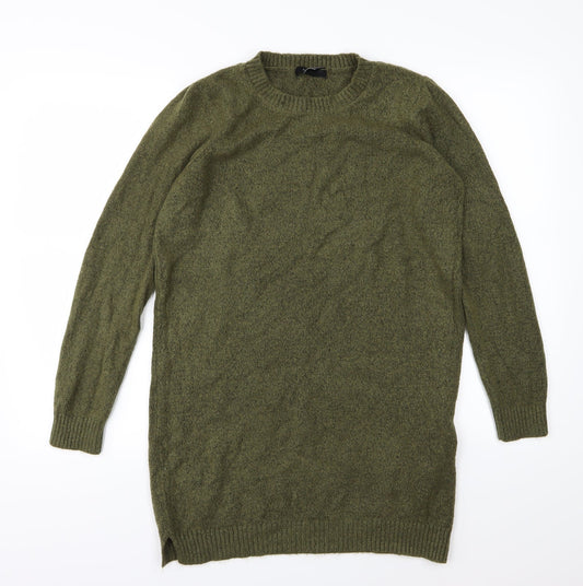 FOREVER 21 Womens Green  Knit Pullover Jumper Size M