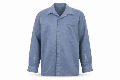 Petroleum Mens Blue    Button-Up Size M