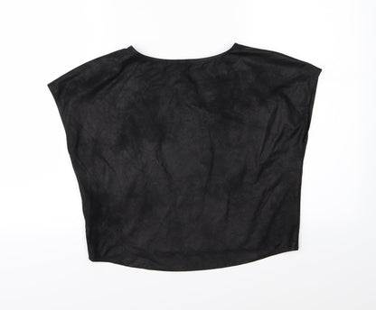 Divided by H&M Womens Black   Basic T-Shirt Size 8