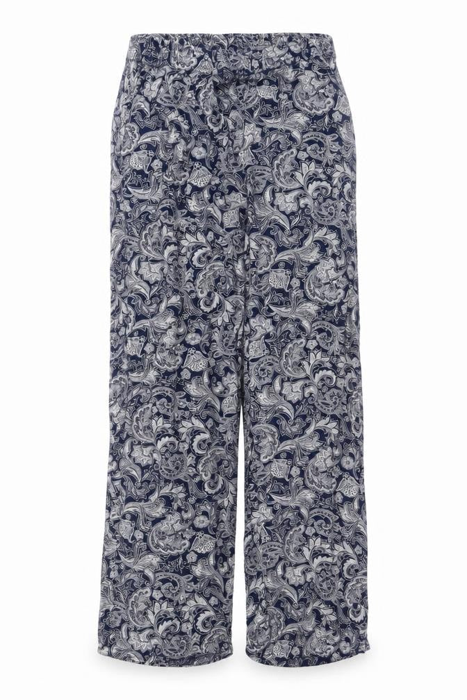 louise marnay Womens Blue Floral  Trousers  Size 12 L25 in