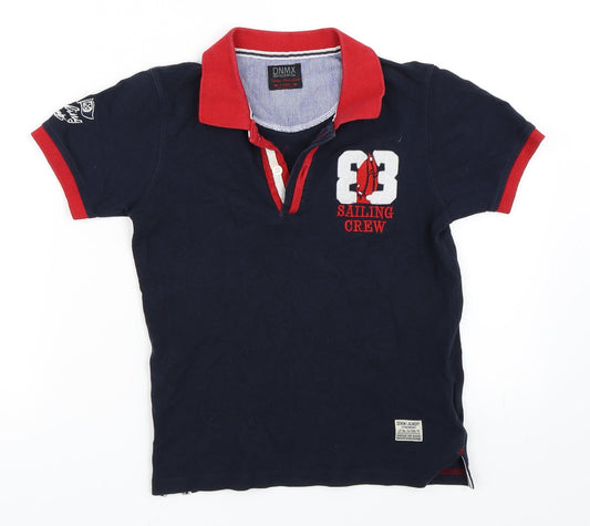 DNMX Boys Blue   Basic Polo Size 8 Years