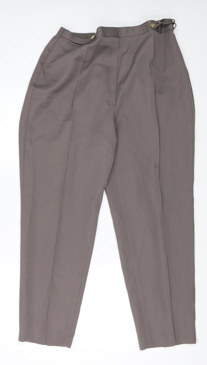 Canda Womens Grey   Trousers  Size 22 L28 in