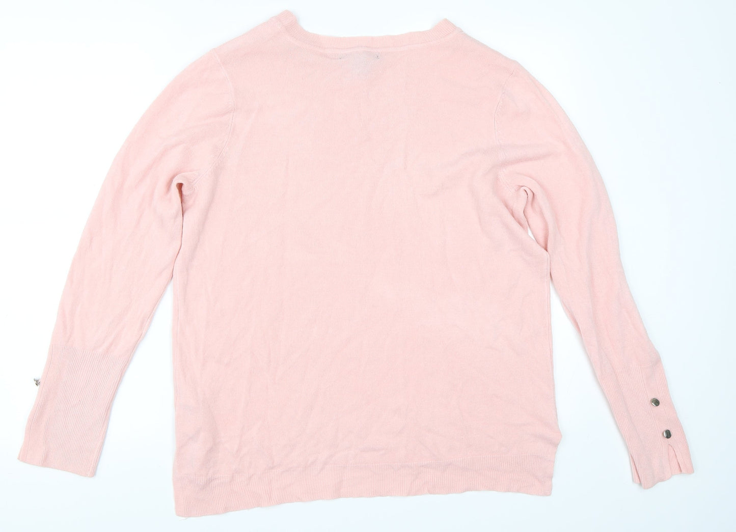 Priamark Womens Pink   Pullover Jumper Size L