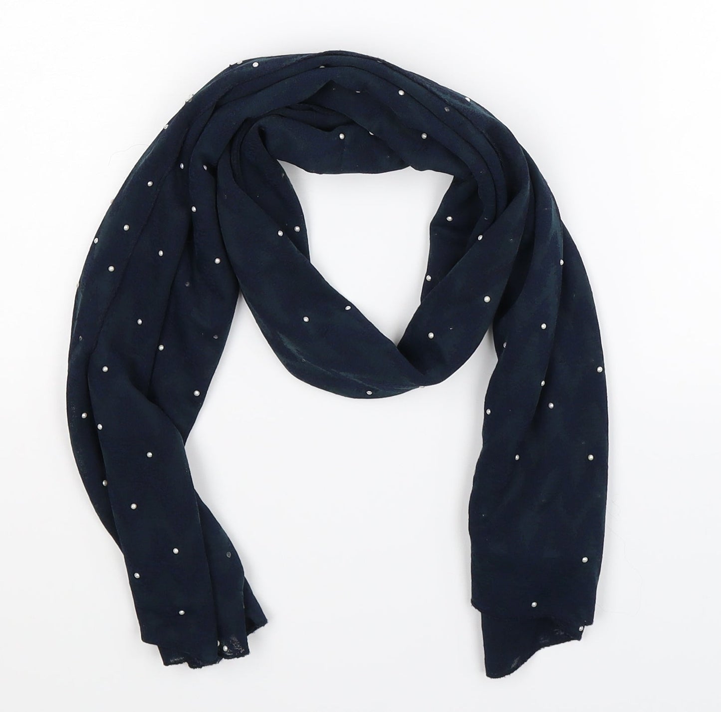 Preworn Womens Blue    Scarf