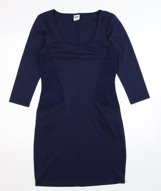 VERO MODA Womens Blue   Bodycon  Size M