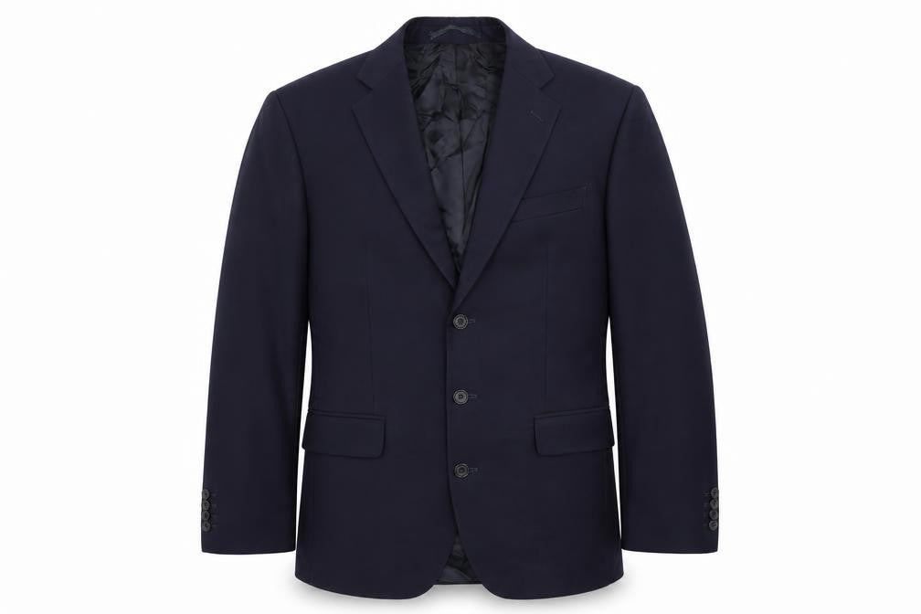 Roderick Charles Mens Blue   Jacket Suit Jacket Size 38