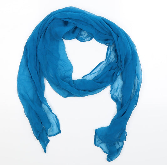 Preworn Womens Blue    Scarf