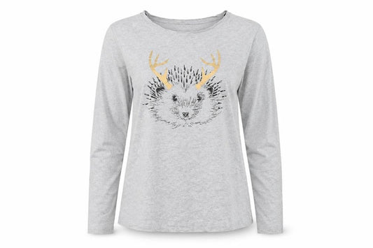 Maison De Nimes Womens Grey   Basic T-Shirt Size S