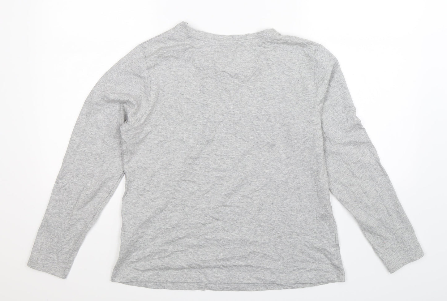 Maison De Nimes Womens Grey   Basic T-Shirt Size S