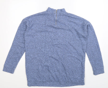 Next Womens Purple  Fleece Jacket  Size 12