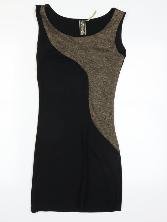 Ringspun Womens Black   Bodycon  Size 6