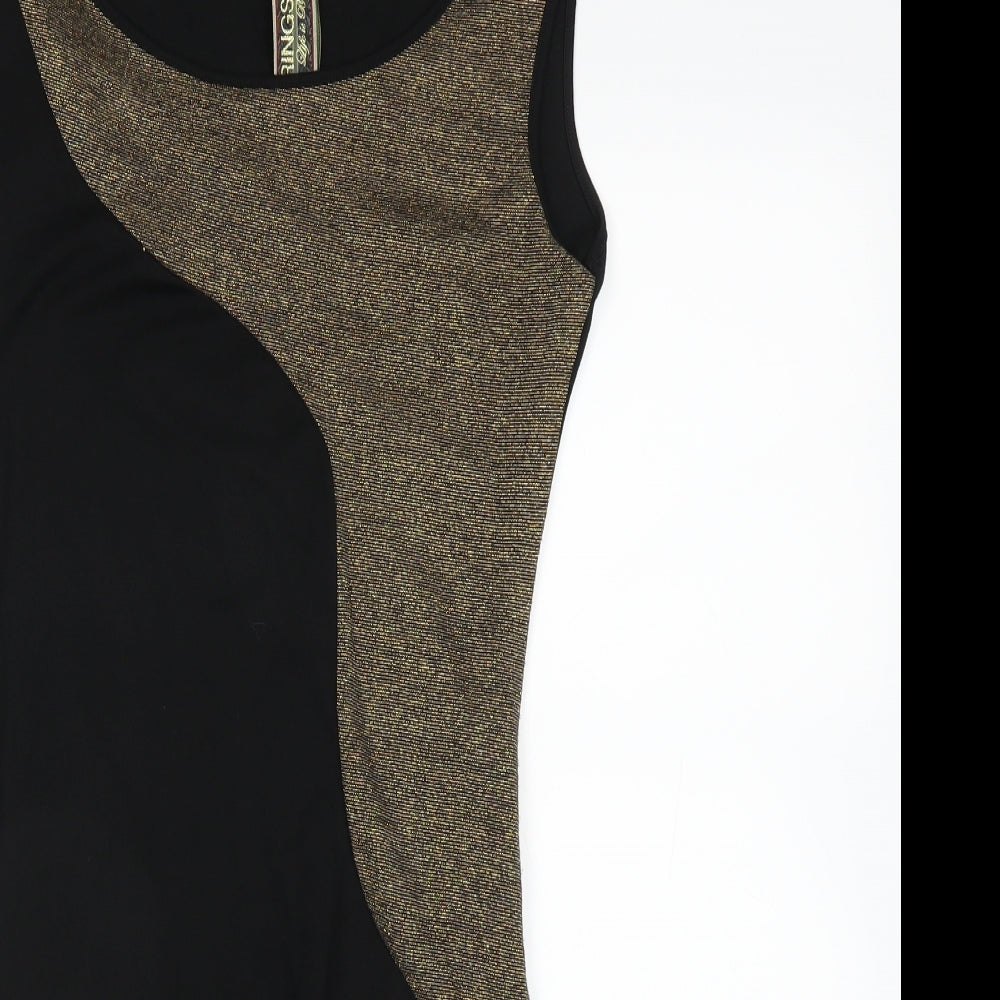 Ringspun Womens Black   Bodycon  Size 6