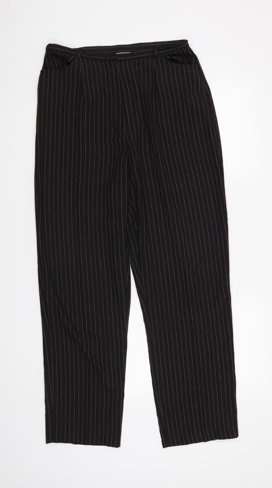 De Keyser Womens Black   Trousers  Size 14 L30 in