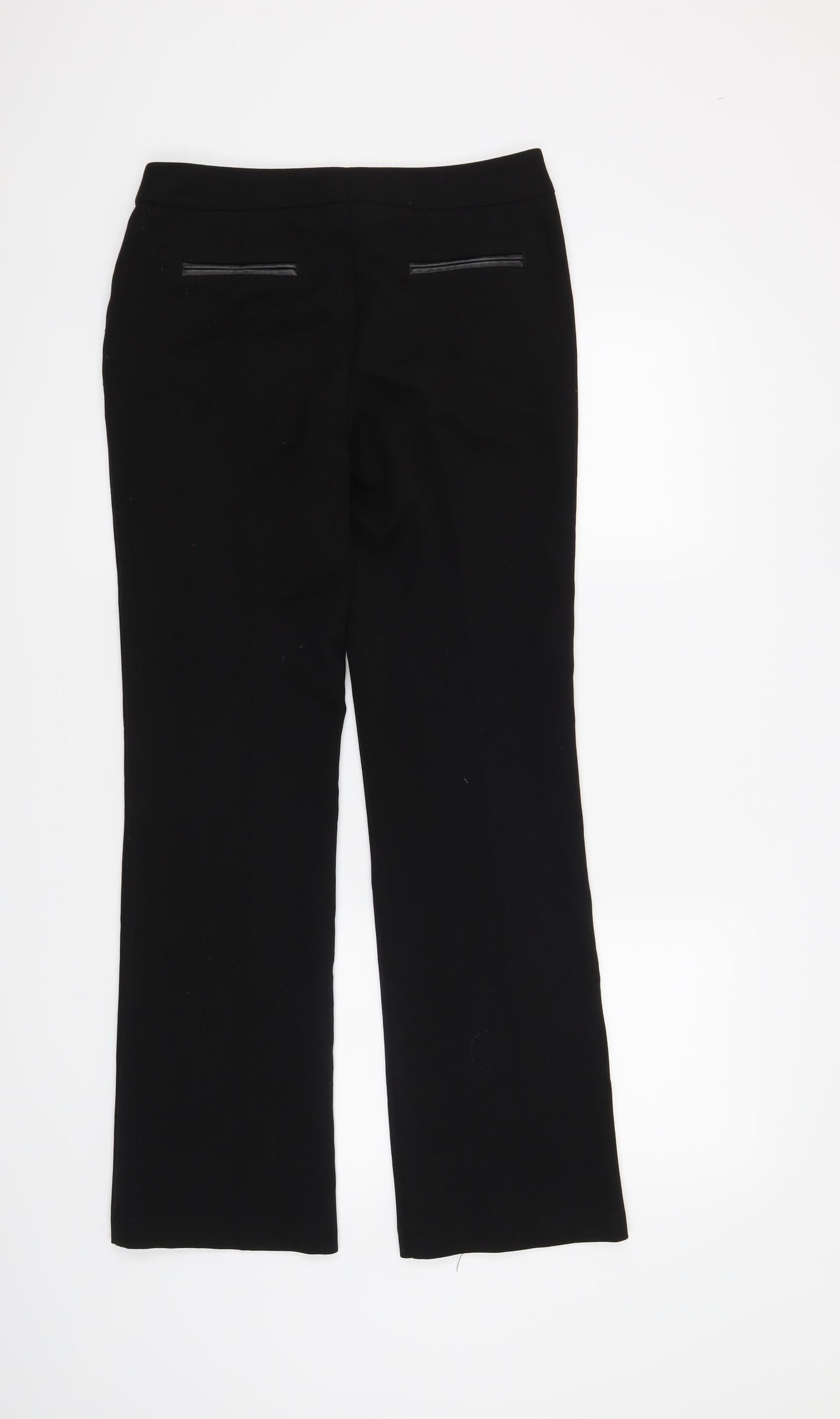 F&F Womens Black   Trousers  Size 6 L31 in