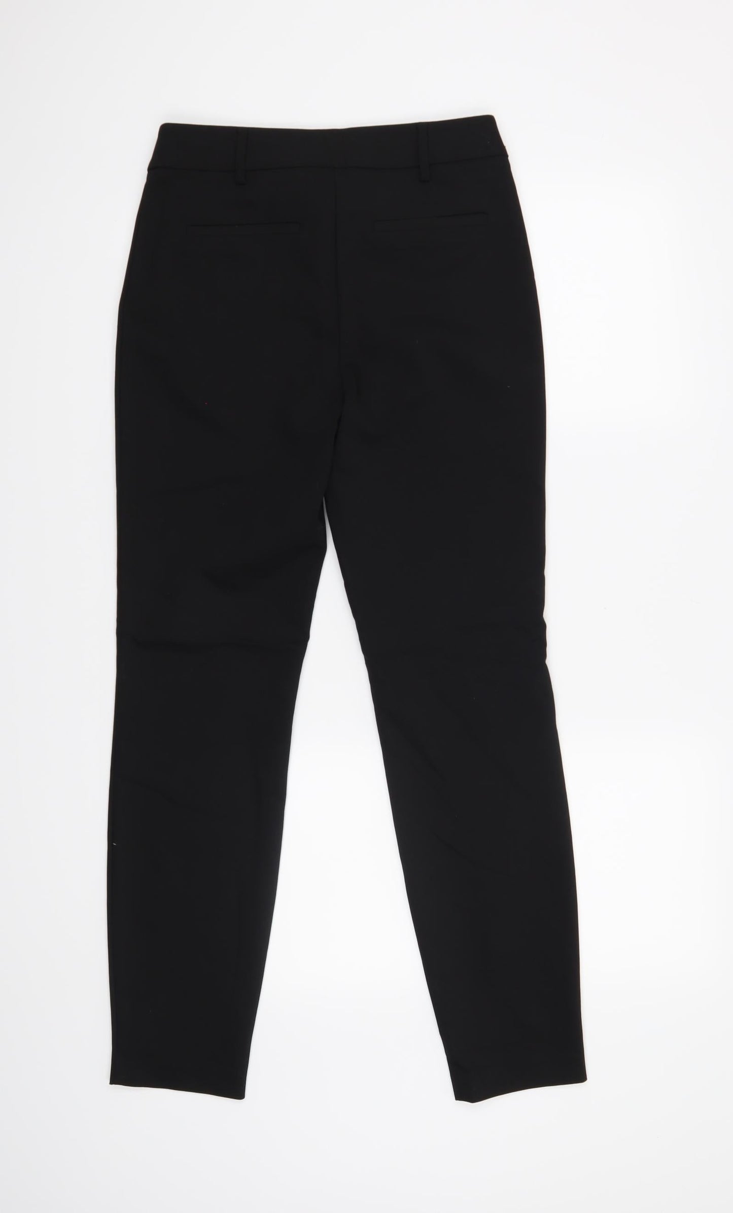 Papaya Womens Black   Trousers  Size 8 L28 in
