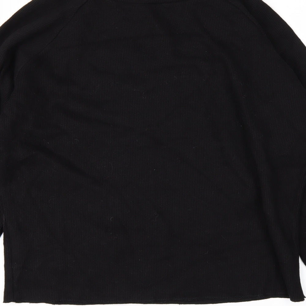 a.y studio Womens Black   Basic T-Shirt Size 18