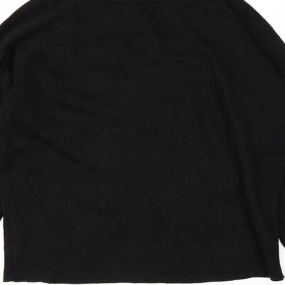 Preloved a.y studio Womens Black   Basic T-Shirt Size 18 - Label