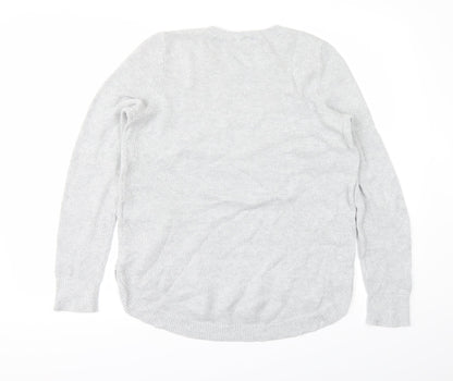 Preloved Gap Mens Grey   Pullover Jumper Size M - Back