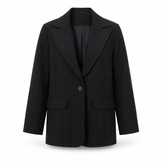 Atmosphere Womens Black   Overcoat Coat Size 12