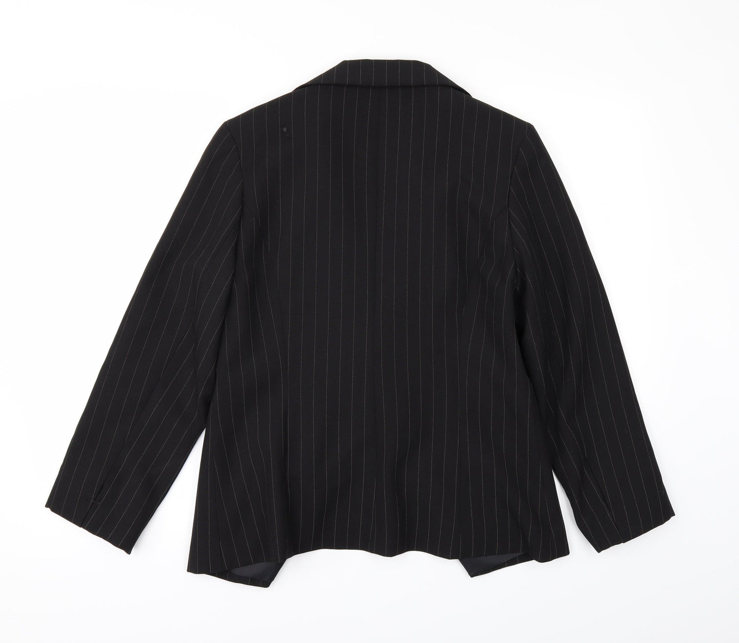 Atmosphere Womens Black   Overcoat Coat Size 12