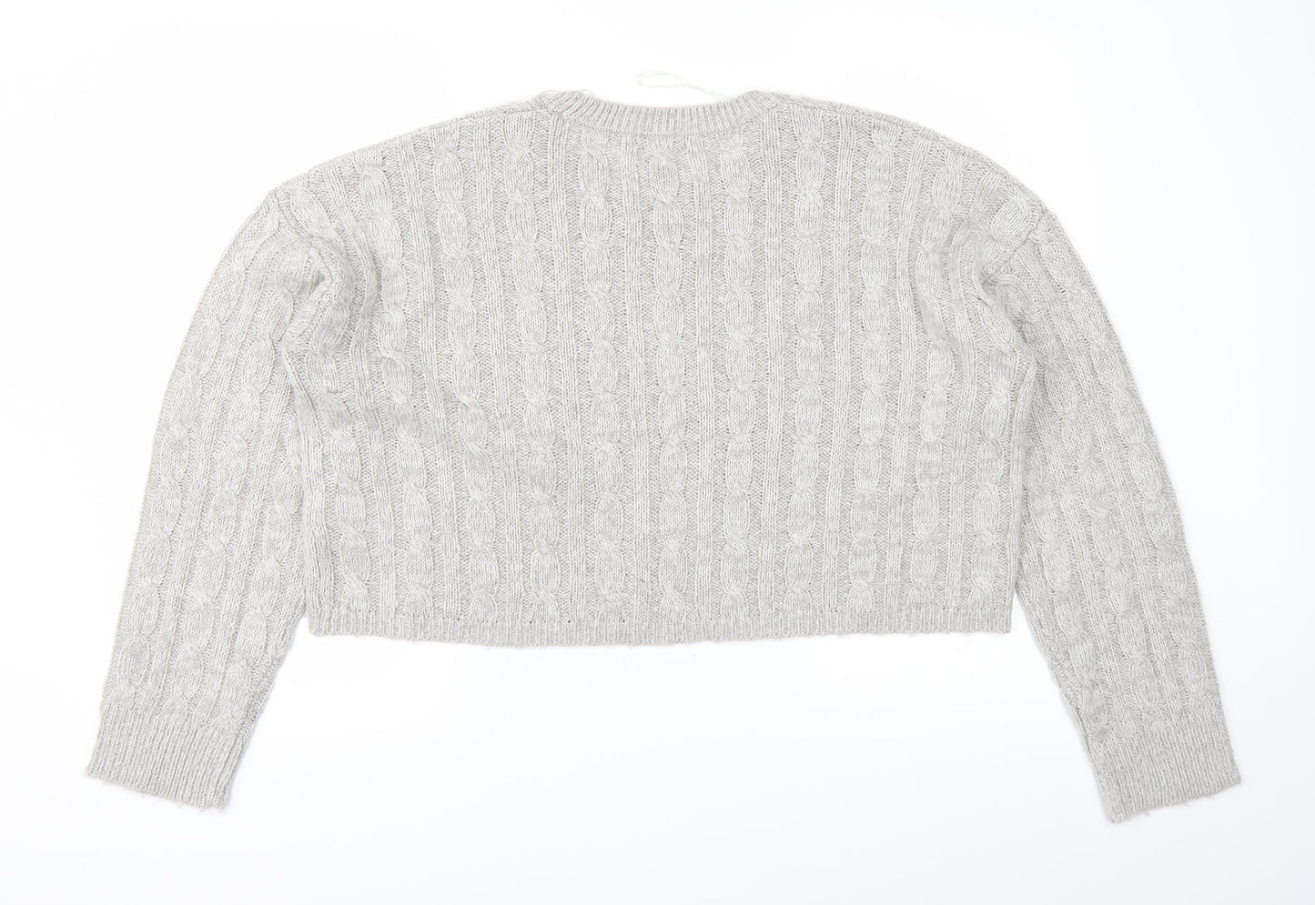 New Look Womens Grey   Pullover Jumper Size L