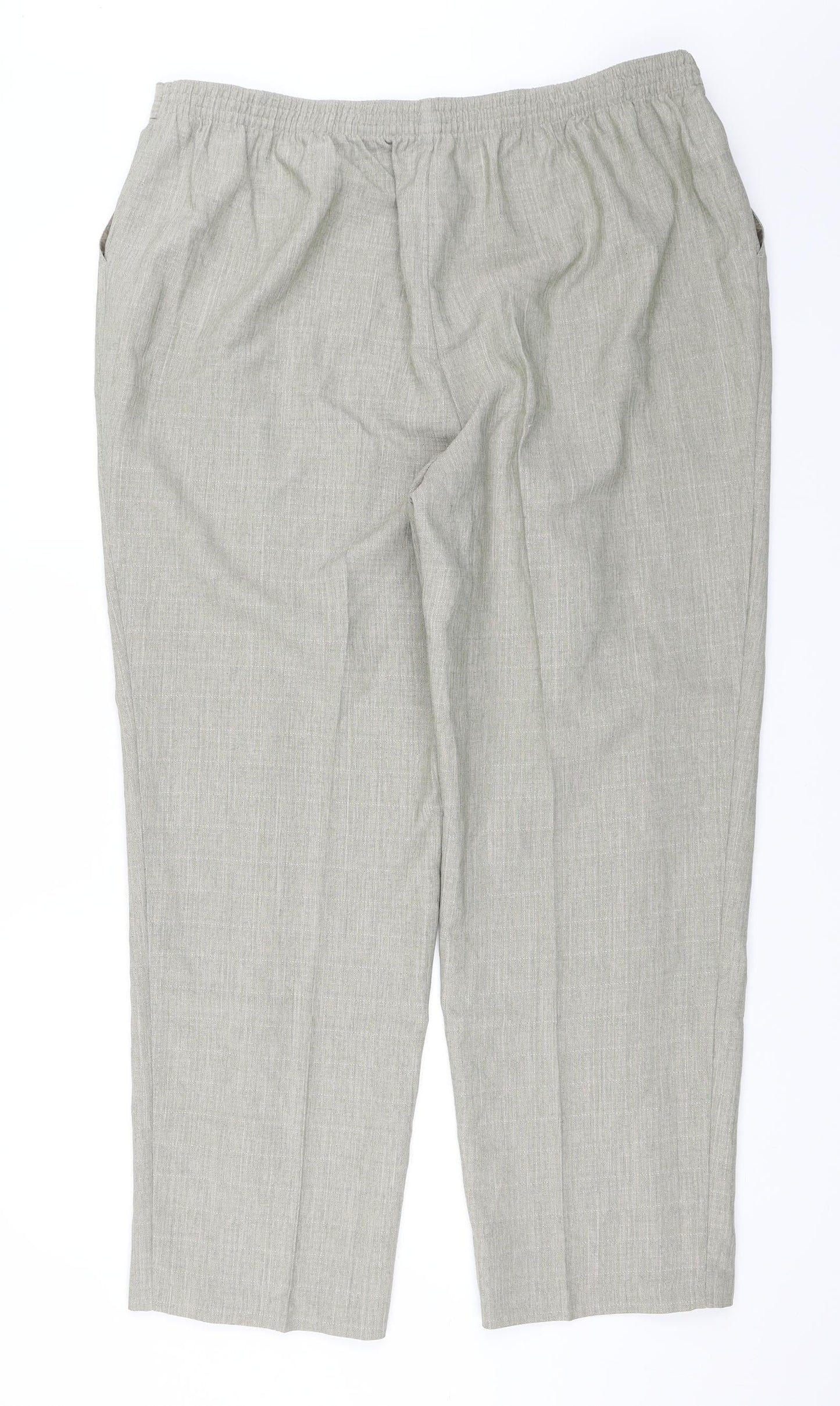 Marks and Spencer Womens Green   Trousers  Size 20 L29 in
