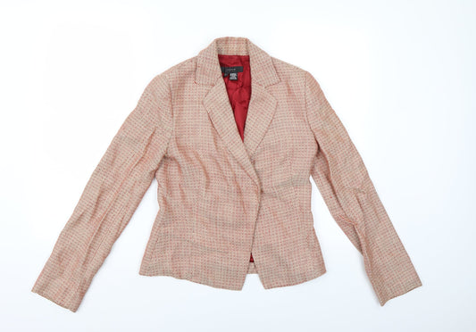 Zara Woman Womens Multicoloured Check  Jacket Blazer Size 8