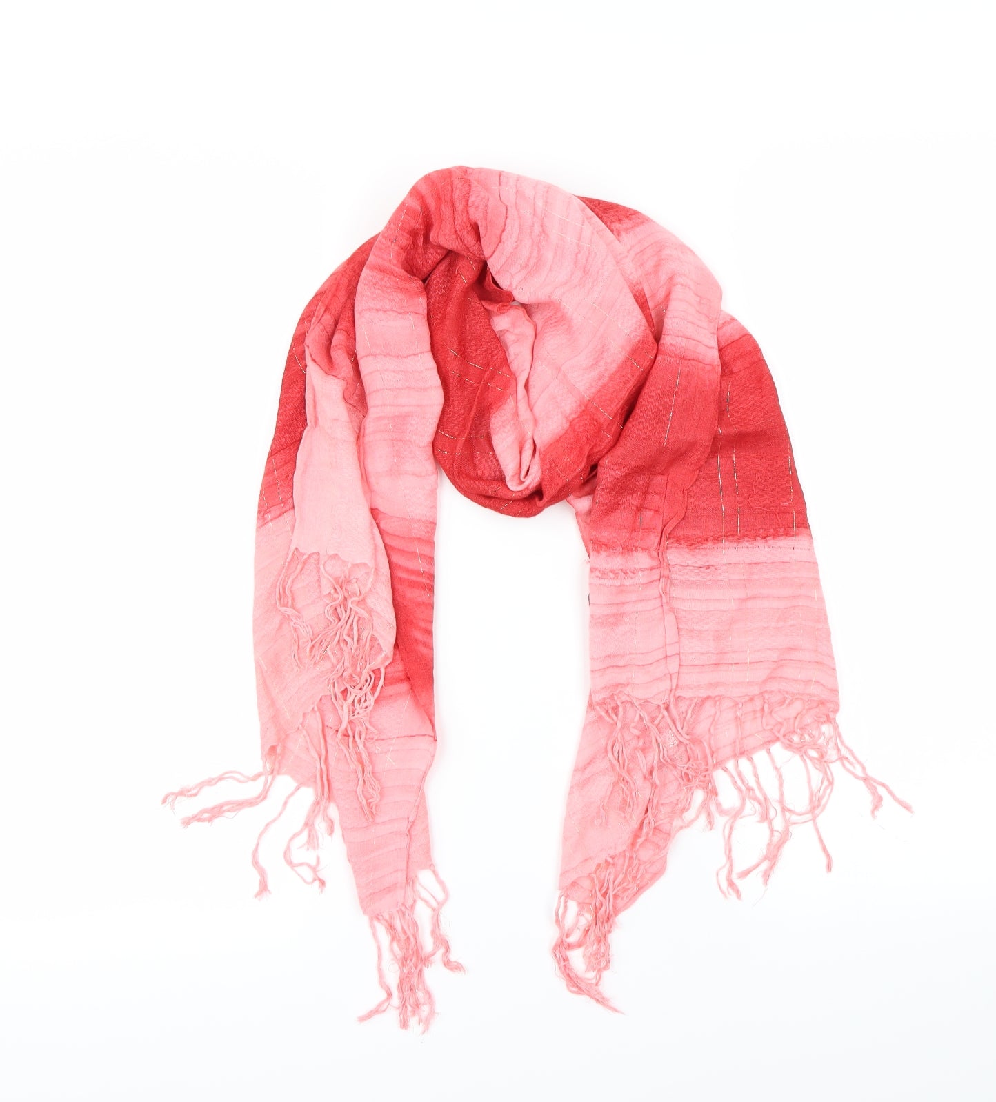 Preworn Womens Orange    Scarf