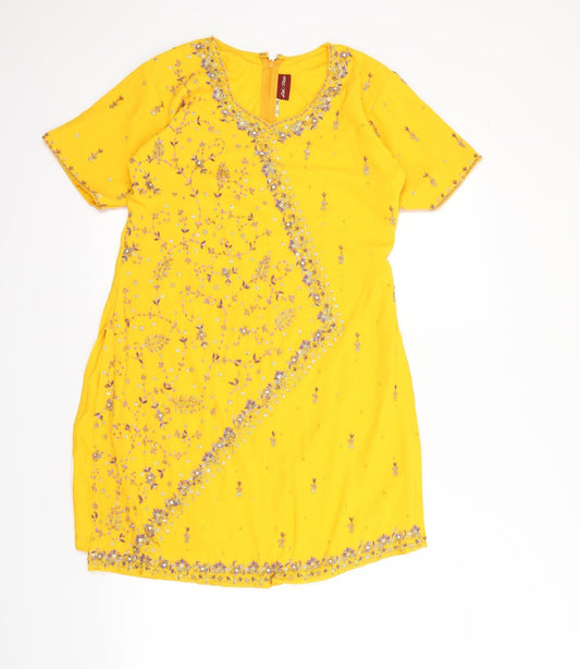 Preworn Womens Yellow   Mini  Size 8
