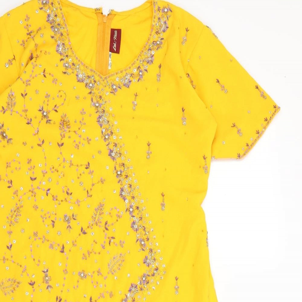 Preworn Womens Yellow   Mini  Size 8