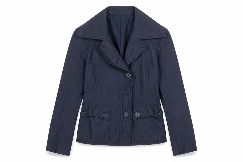 H&M Womens Blue   Jacket  Size 8