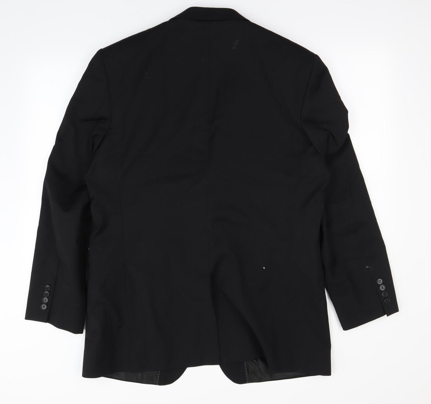 Preworn Mens Black   3 Piece Blazer Size L
