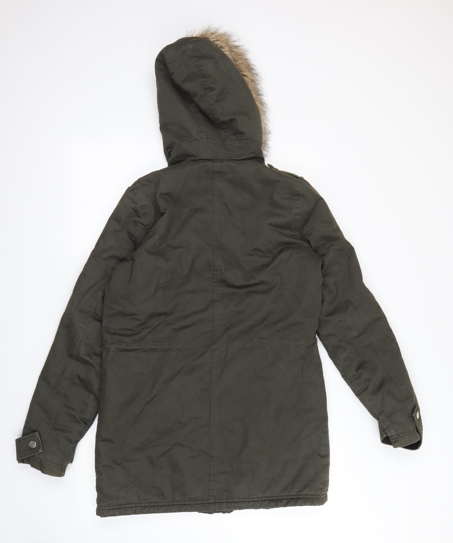 Dorothy Perkins Womens Green   Rain Coat Coat Size 8