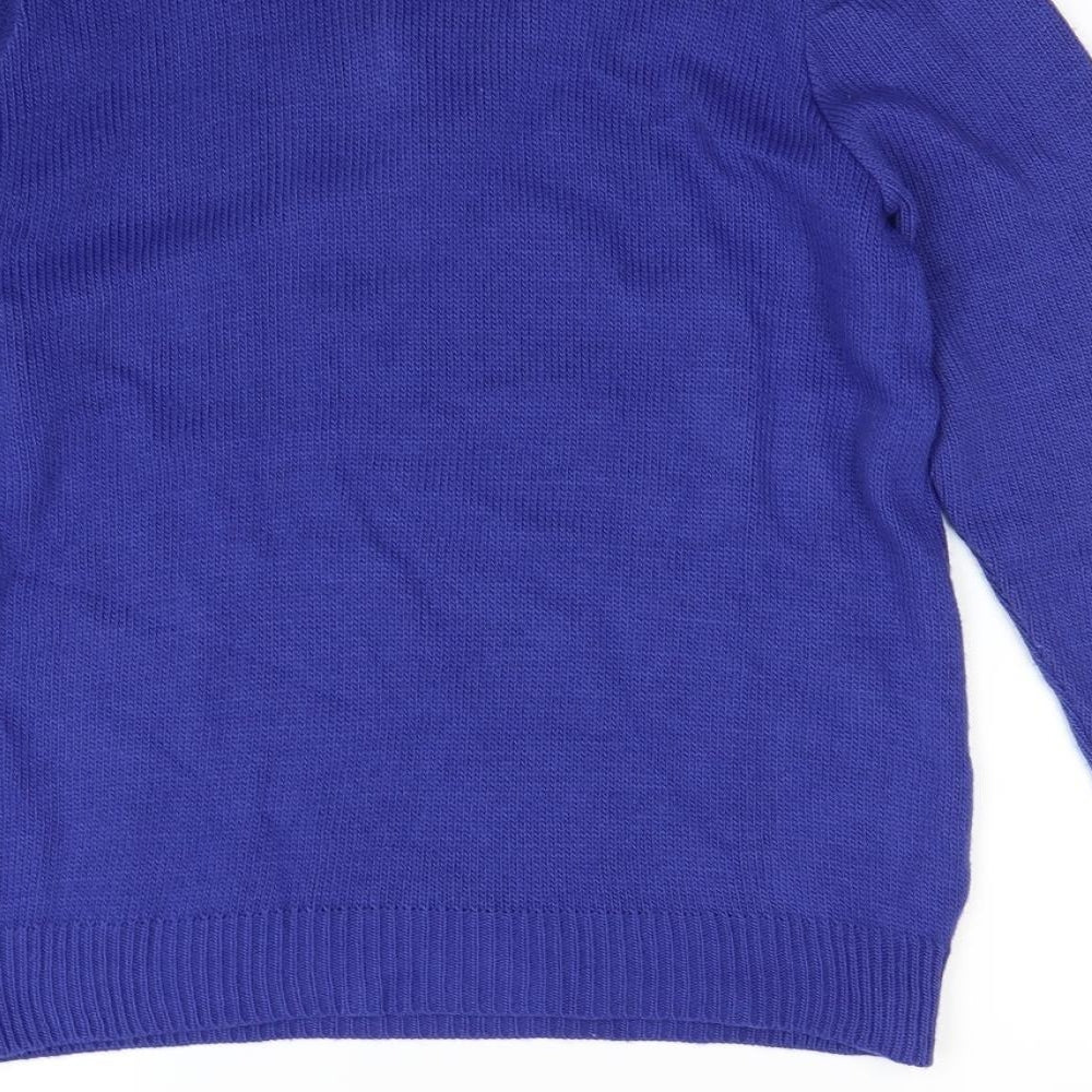 Damart Womens Blue   Pullover Jumper Size 12