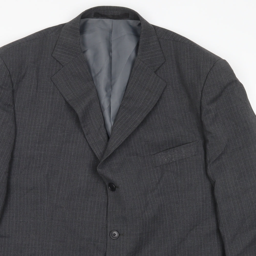 Impressions Mens Grey   Jacket Blazer Size 46